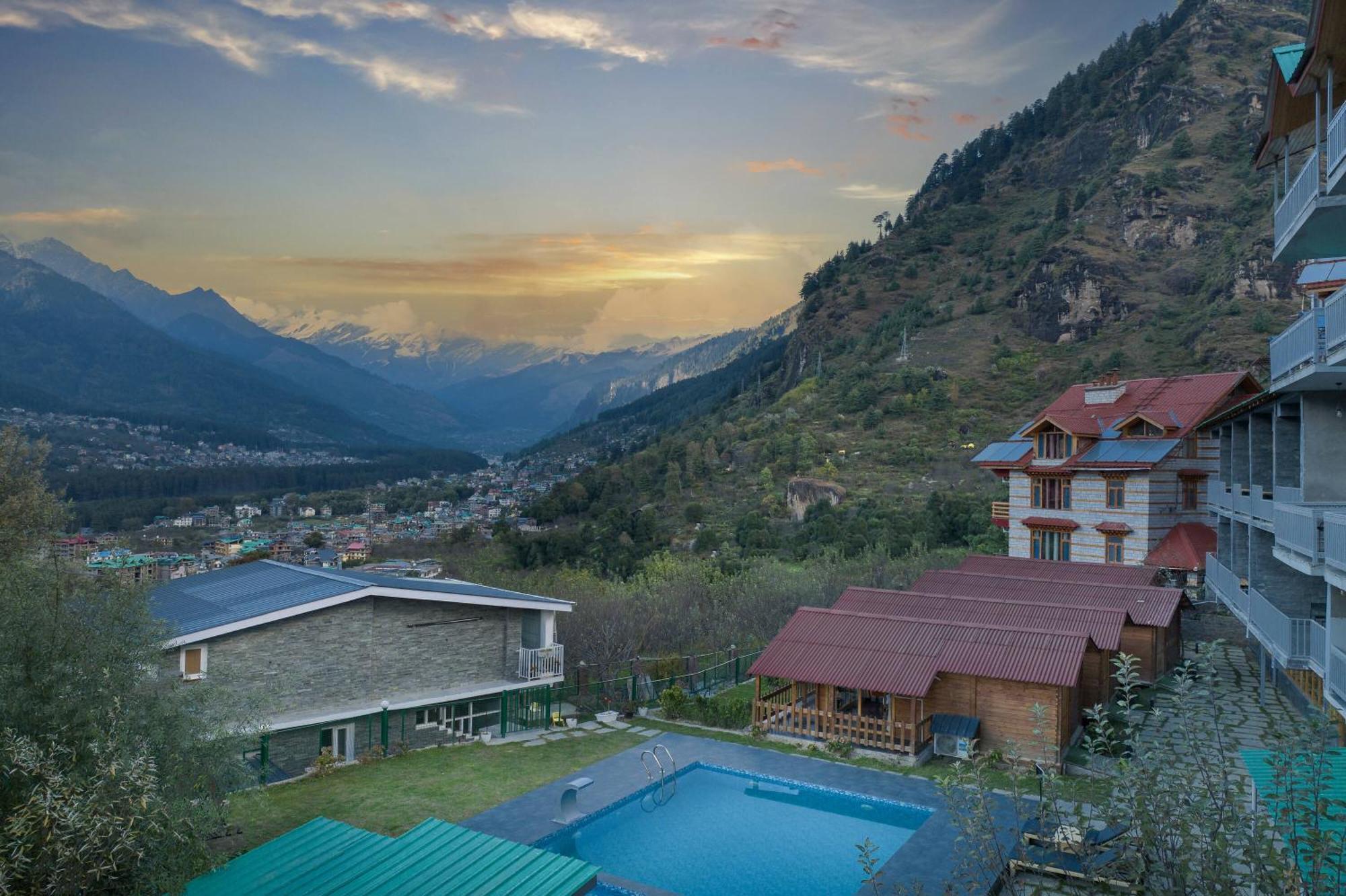 Echor Himalayan Heights Manali Otel Dış mekan fotoğraf