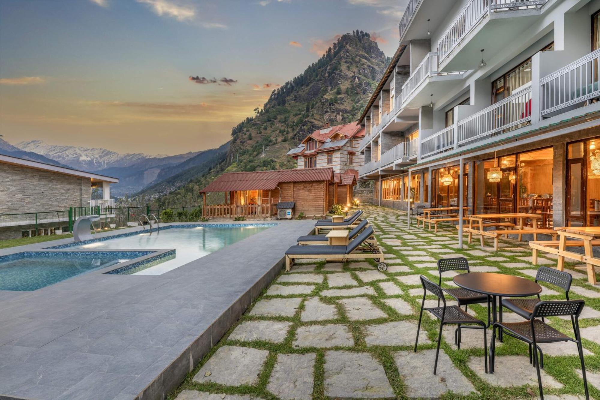 Echor Himalayan Heights Manali Otel Dış mekan fotoğraf