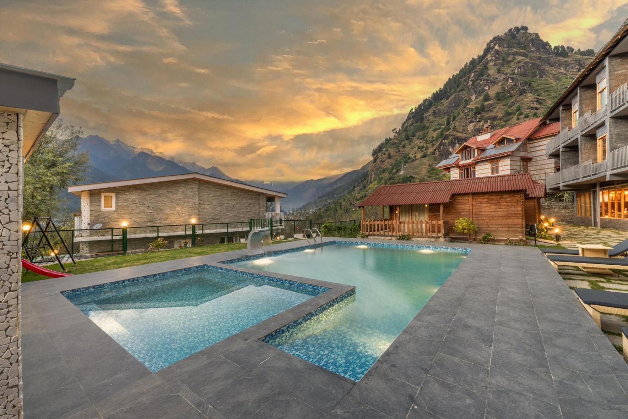 Echor Himalayan Heights Manali Otel Dış mekan fotoğraf