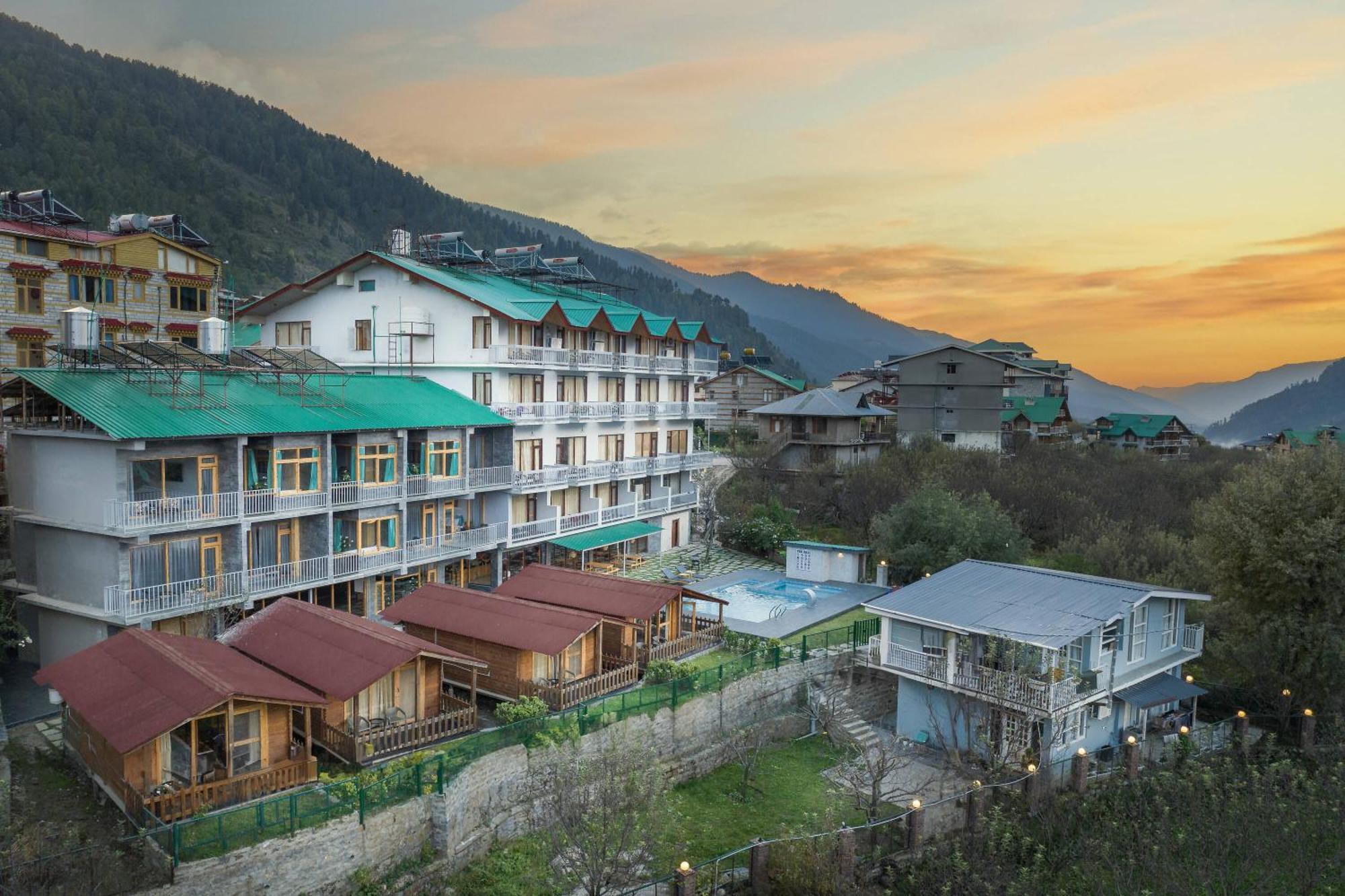 Echor Himalayan Heights Manali Otel Dış mekan fotoğraf