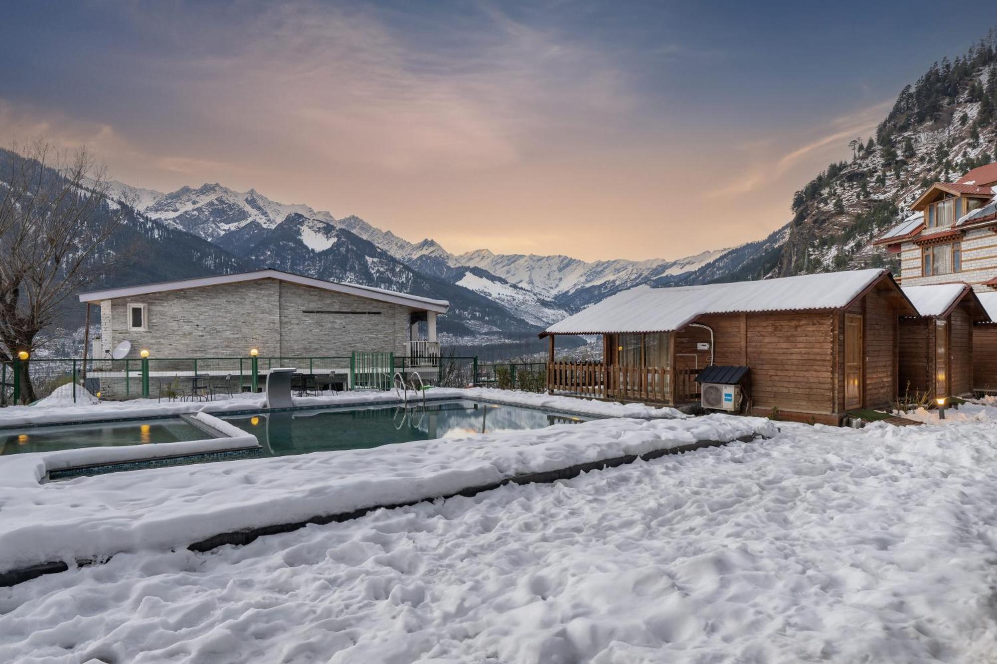 Echor Himalayan Heights Manali Otel Dış mekan fotoğraf